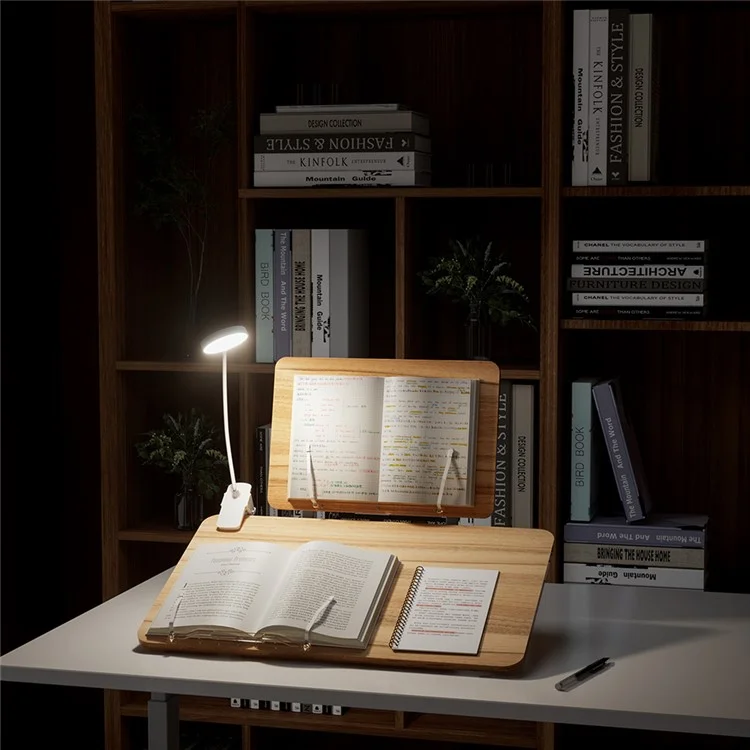 BG-5LW Desktop Laptop Stand Folding Book Holder Portable Reading Stand for Home, Dormitory