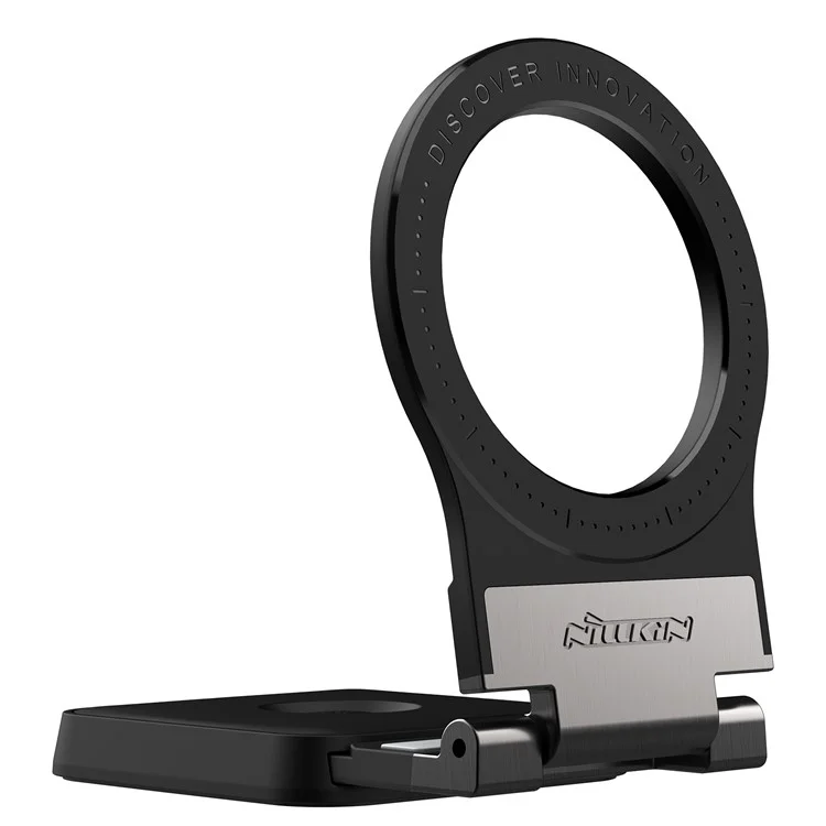 NILLKIN Suporte de Anel Magnético para Telefone Compatível com Magsafe Carregador Sem Fio Ajustável