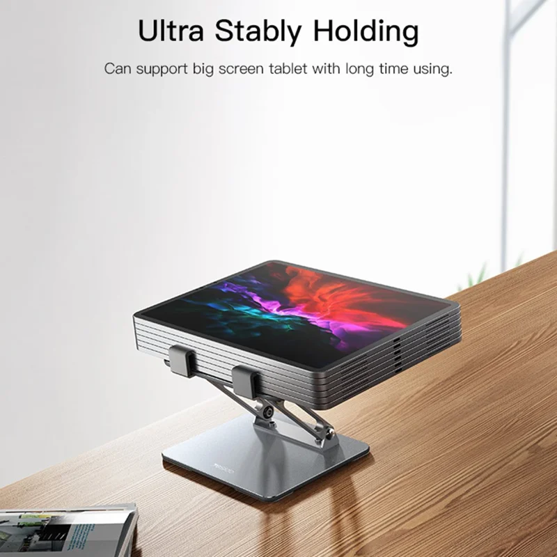 Support de Tablette en Alliage d'Aluminium YESIDO C185, Rotatif et Pliant