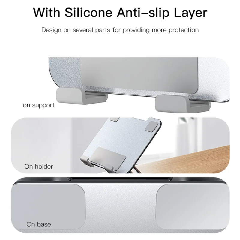 Support de Tablette en Alliage d'Aluminium YESIDO C185, Rotatif et Pliant