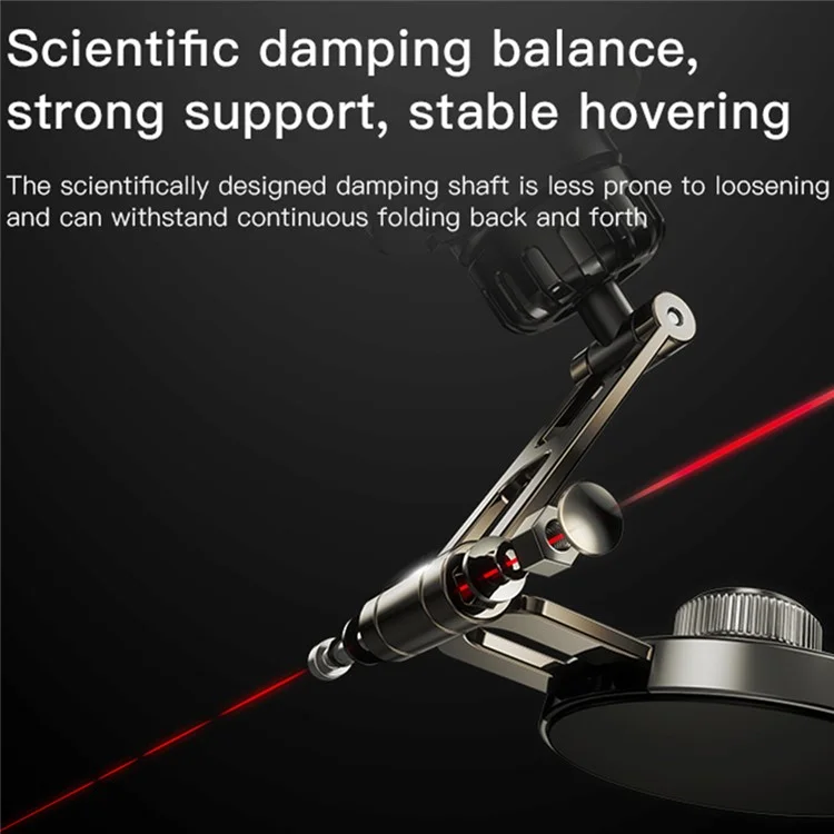 YESIDO C198 Dual Axis Adjustable Magnetic Phone Stands Suspension Screen Car Mount Phone Holder