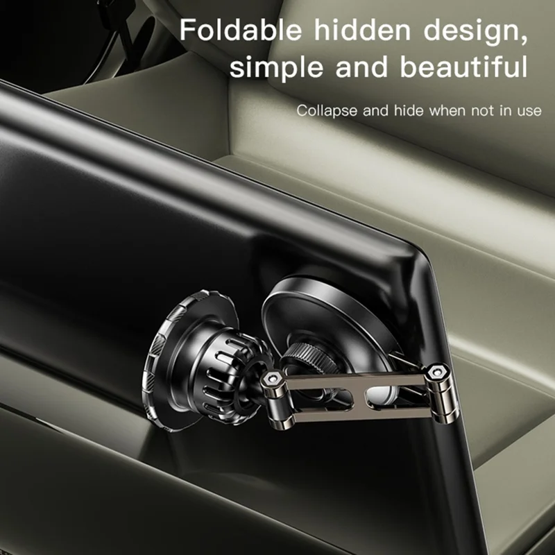 YESIDO C198 Dual Axis Adjustable Magnetic Phone Stands Suspension Screen Car Mount Phone Holder