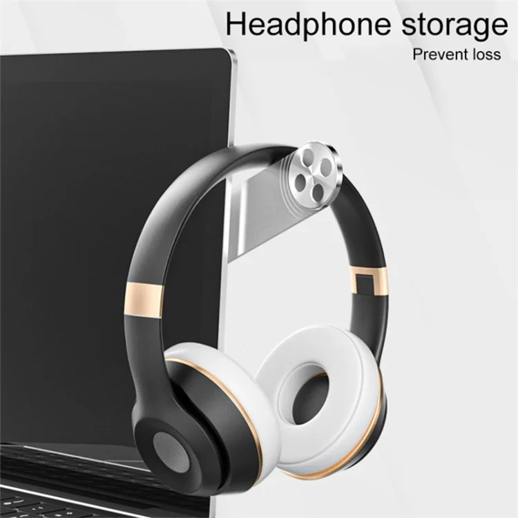 Laptop Side Mount Magnetic Phone Holder Aluminum Alloy Dual Screen Laptop Phone Holder - Silver