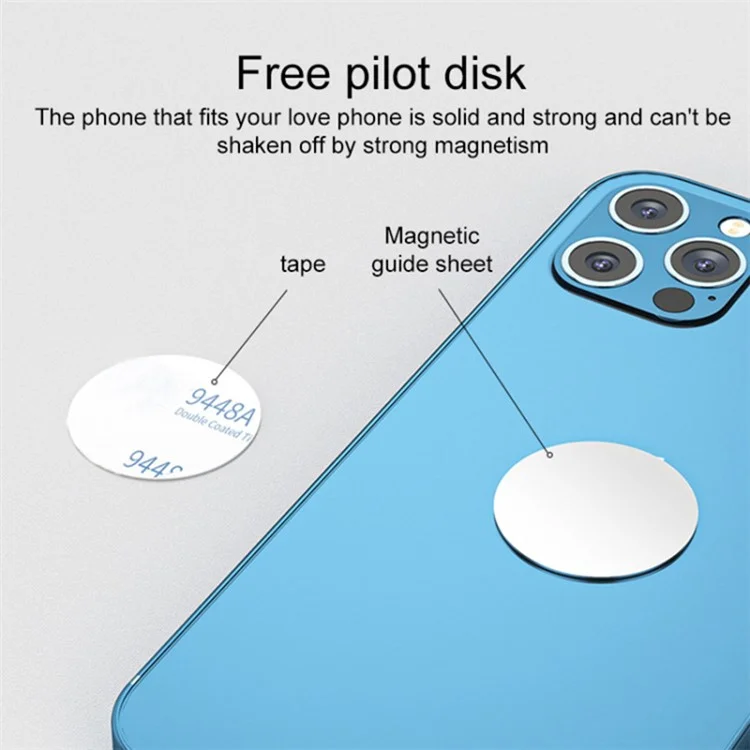Laptop Side Mount Magnetic Phone Holder Aluminum Alloy Dual Screen Laptop Phone Holder - Silver