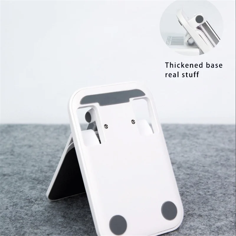 ZUZG Z16 Folding Lifting Table Stand for iPhone 16 / 16 Plus / 16 Pro / 16 Pro Max ABS Aluminum Alloy Desktop Phone Tablet Mount Holder