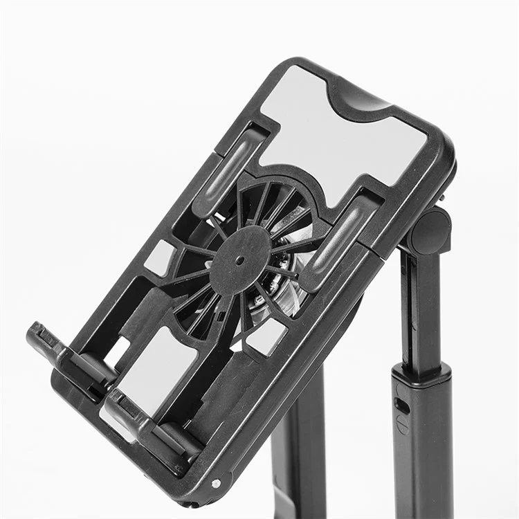 707 Cellphone Desktop Holder Mount Phone Cooler Vlogging Selfie Phone Clip Conveniente per iPhone 16 / 16 Plus / 16 Pro / 16 Pro Max - Rosa