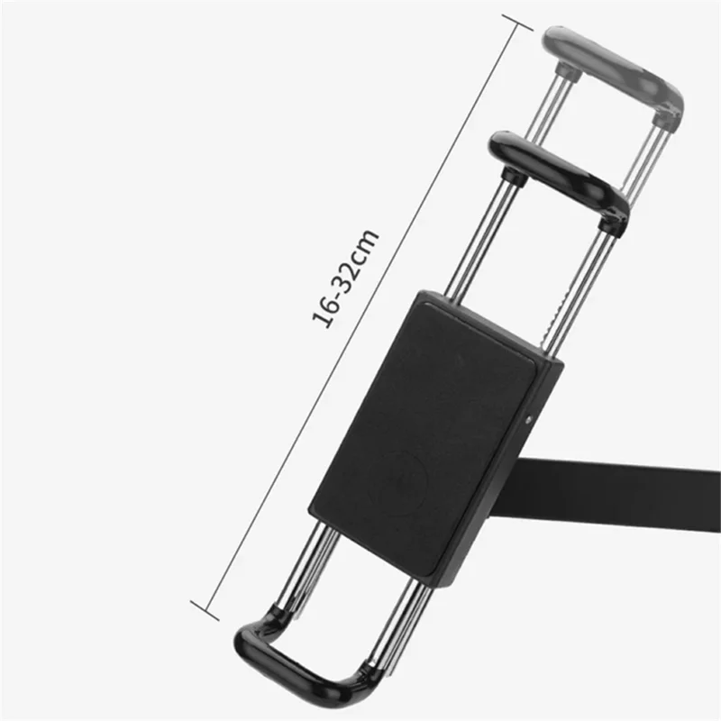 Folding Metal Wall Mount Tablet Holder with Anti-Theft Safety Lock for iPhone 16 / 16 Plus / 16 Pro / 16 Pro Max