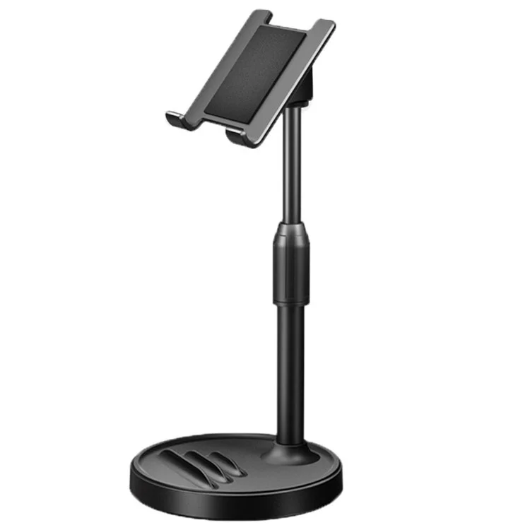 Y15 Universal Lazy Phone Stand with Dual Slots, Height Adjustable Tablet Holder for iPhone 16 / 16 Plus / 16 Pro / 16 Pro Max