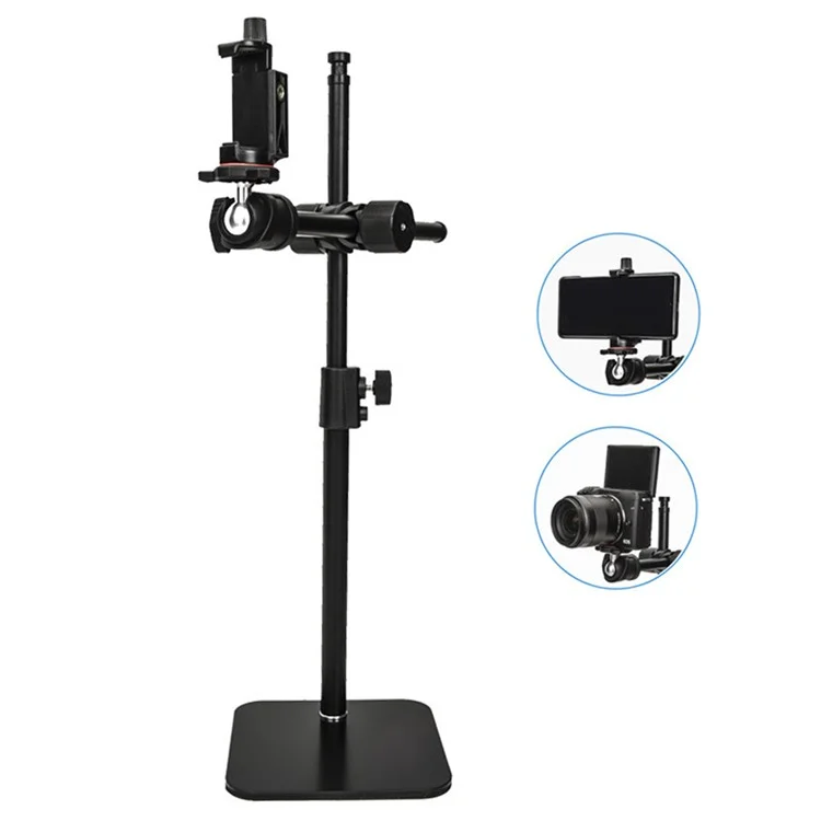 YUNTENG 808 Microphone DSLR Camera Desktop Mount Stand Table Phone Clip Holder