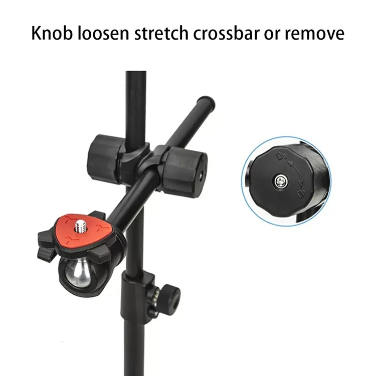 YUNTENG 808 Microphone DSLR Camera Desktop Mount Stand Table Phone Clip Holder