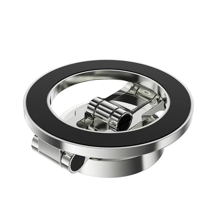 ACEFAST D20 Soporte de Montaje de Coche Magnético para Salpicadero, Soporte de Teléfono de Aleación de Zinc para iPhone 16 / 16 Plus / 16 Pro / 16 Pro Max - Plata