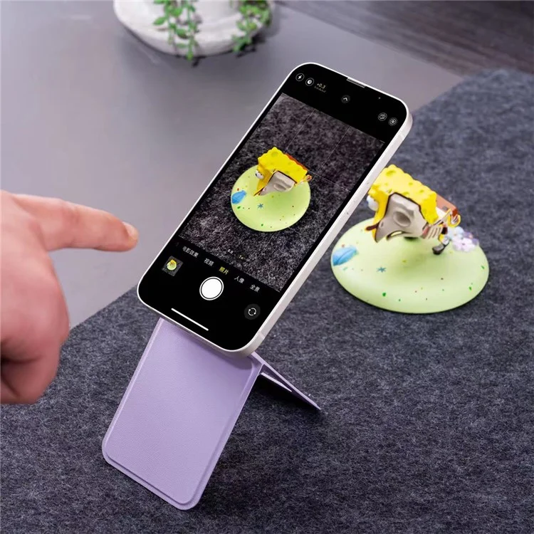 Compatibile con MagSafe / iPhone 16 / 16 Plus / 16 Pro / 16 Pro Max Supporto Magnetico per Telefono Cellulare Supporto Desk Supporto - Viola