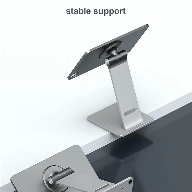 BENWIS ID-MST-GY per iPad Pro 12.9 inch (2018) / (2020) / (2021) Supporto da Tavolo per Tablet Regolabile