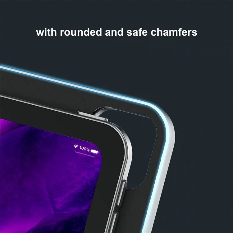 BENWIS ID-MST-GY per iPad Pro 12.9 inch (2018) / (2020) / (2021) Supporto da Tavolo per Tablet Regolabile