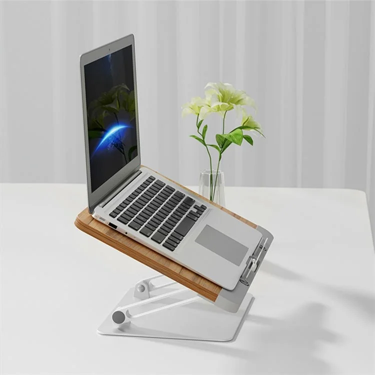 UPERGO BG-2S 360° Rotating Book Stand ABS+Aluminum Alloy Adjustable Book Holder for Reading