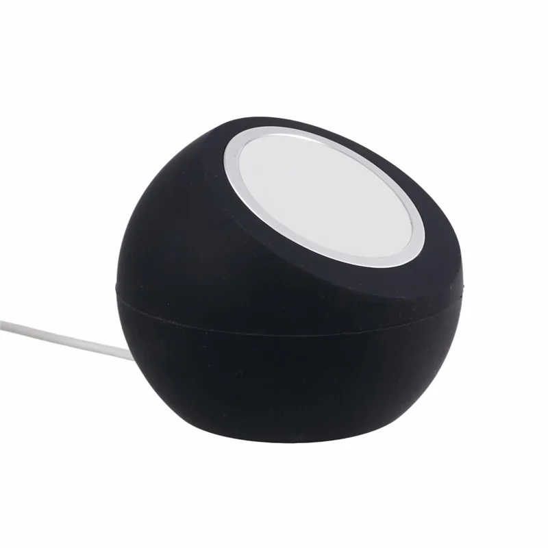 Silicone Charger Stand for iWatch Desktop Mount Holder - Black