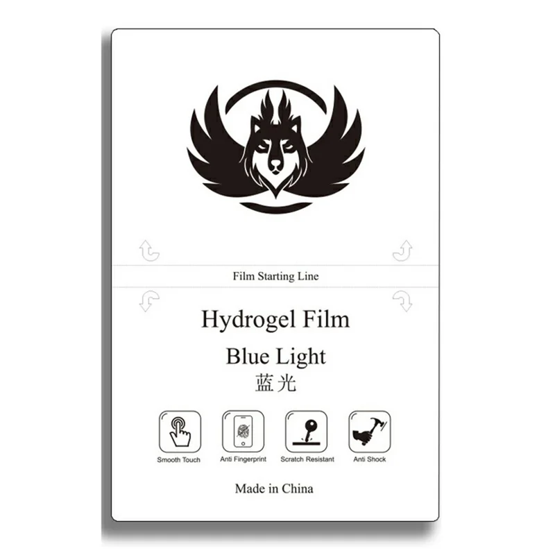 50 Pcs TPU Hydrogel Film 8 Inch 4-Layer Scratch Resistant Screen Protector For Curved  /  Flat Screens - Anti-Blue Light