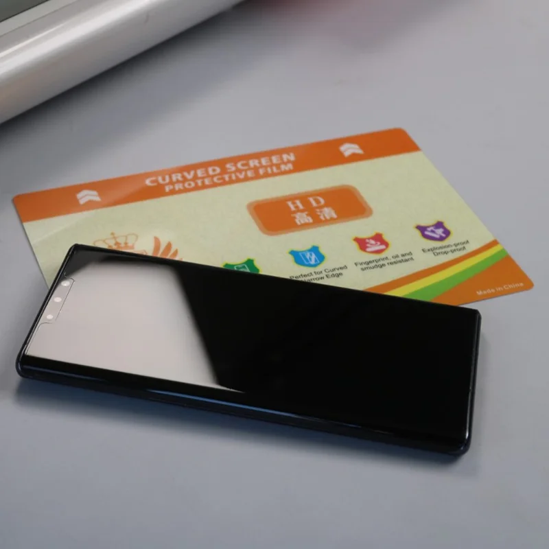 50 Pcs TPU Hydrogel Film S Standard 8 Inch 4-Layer Anti-Scratch Screen Protector - HD