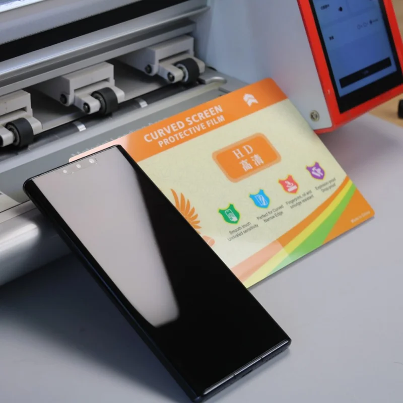 50 Pcs TPU Hydrogel Film S Standard 8 Inch 4-Layer Anti-Scratch Screen Protector - HD