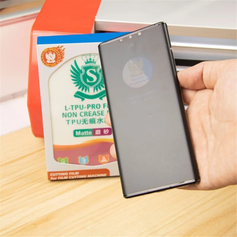 L-TPU-PRO 50 Pcs Screen Protector 4-Layer TPU Self Healing Hydrogel Film For Curved Screens - Matte