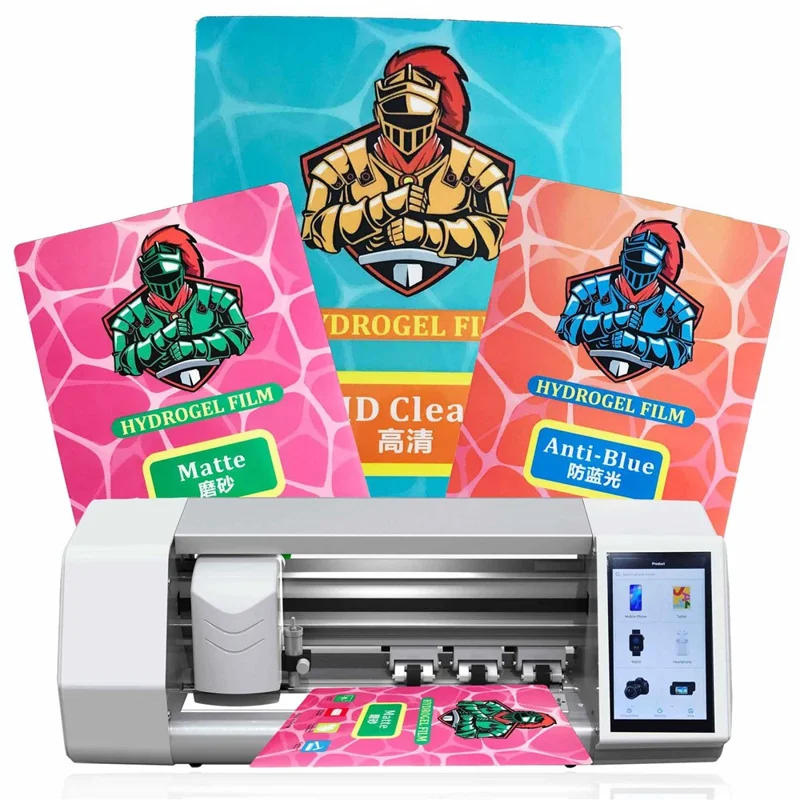 50 Pcs 8 Inch TPU Hydrogel Film Anti Scratch Screen Protector For Curved  /  Flat Screens - HD Clear