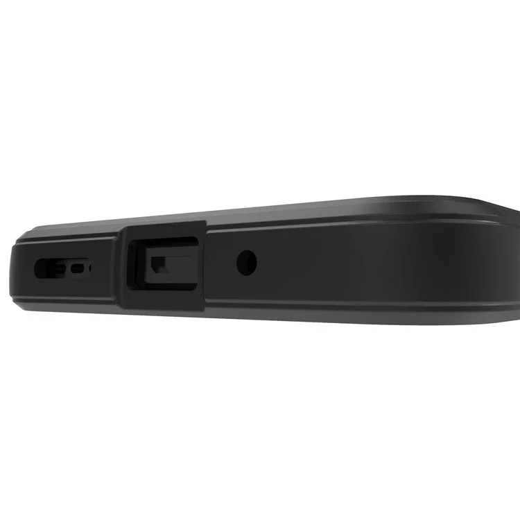 Para Xiaomi Redmi 9C/9C NFC Anti-caída Carcasa de Teléfono de Protección de Absorción de Golpes Suave de TPU - Negro