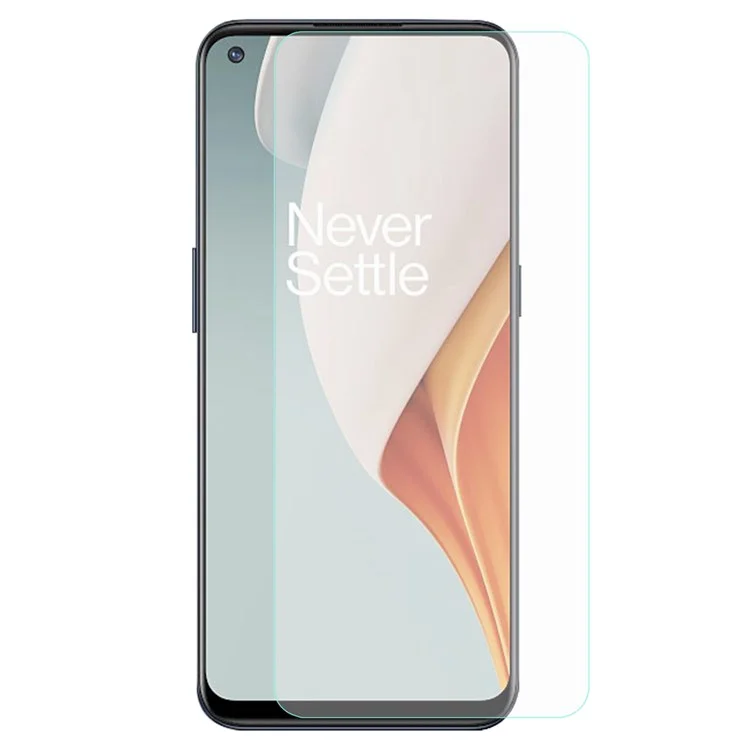 AMORUS для OnePlus Nord N100 2.5D Дуговой противоударный экран 9H Закалённое
 алюминиево-кремниевое стекло для мобильного телефона