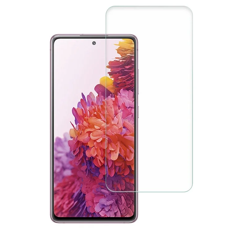 AMORUS Per Samsung Galaxy S20 FE 2022/S20 FE 4G/FE 5G/S20 Lite Protezione dello schermo in vetro ad alta resistenza in alluminio e silicio 9H Bordo arrotondato a 2,5D Antigraffio