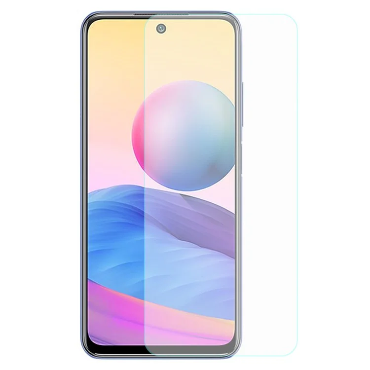 AMORUS per Xiaomi Redmi Note 10 5G/Redmi Note 10T 5G/Poco M3 Pro 5G/4G HD Clear 2.5D Arc 9H Hardness High Aluminum-silicon Glass Cell Phone Screen Protector
