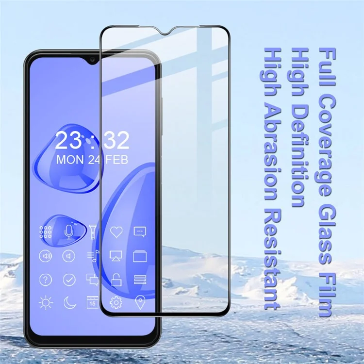 IMAK Pro+ Series per Samsung Galaxy A13 4G Protezione dello schermo in vetro temperato sensibile al tocco Full Coverage Full Glue Anti Scratch