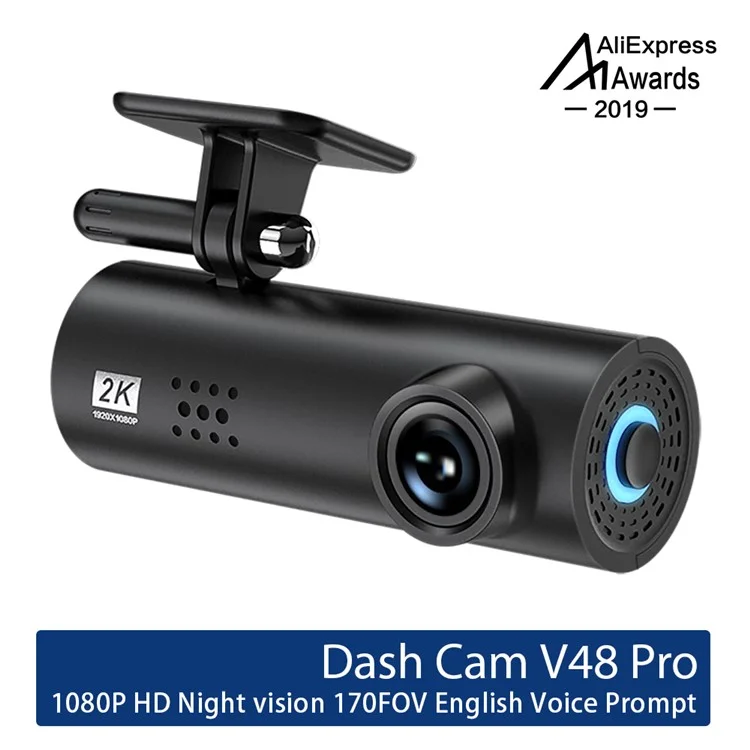 Controllo Vocale 1080p Registratore di Telecamere Per Auto Notturne HD 16MP Dash Cam Wifi