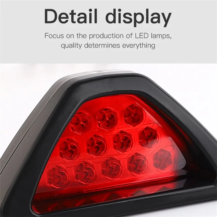 Car Modification High Brightness LED Brake Light Universal Vehicle Strobe Tail Lamp Rear Fog Light