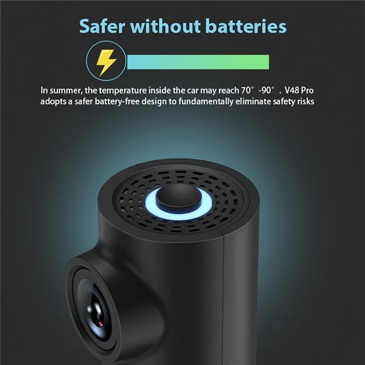 LF9pro 1080P FHD 130° Wide-angle Mini Car Recorder Wifi Mini Car DVR