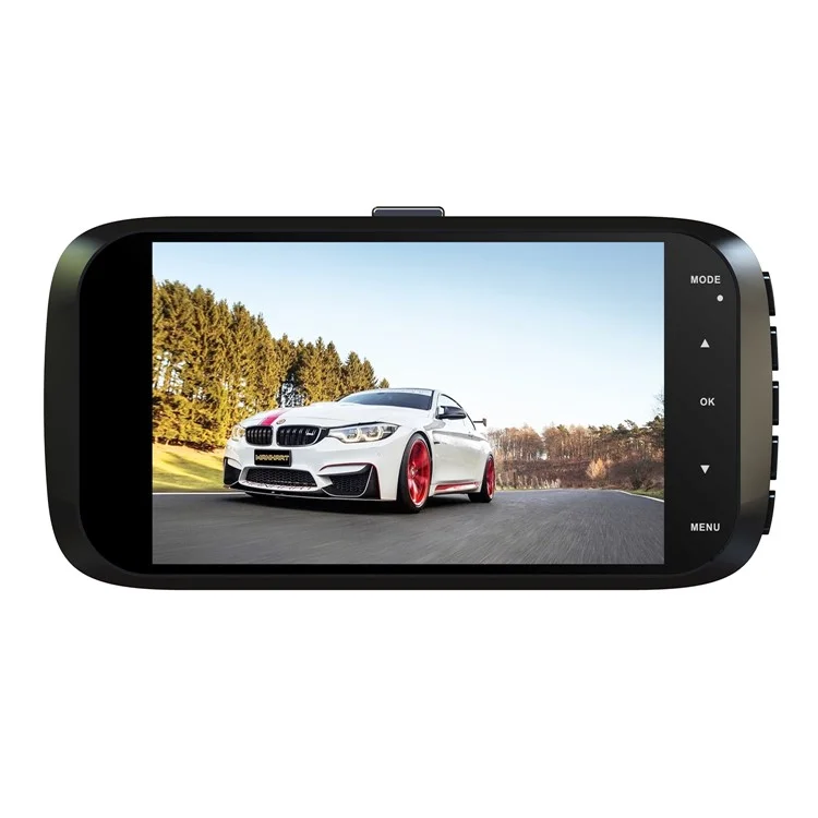 GT400 4 pollici Schermo IPS HD Videocamera per auto Loop Record GPS Tracking Visione notturna Registratore Cam