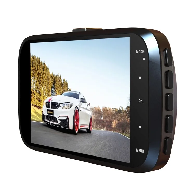 GT400 4 pollici Schermo IPS HD Videocamera per auto Loop Record GPS Tracking Visione notturna Registratore Cam