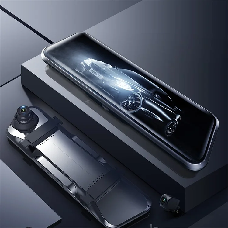 ANYTEK A46 Full HD 1080P Car DVR Dash Cam 9.66 inch Dual Camera Night Vision G-sensor Driving Recorder