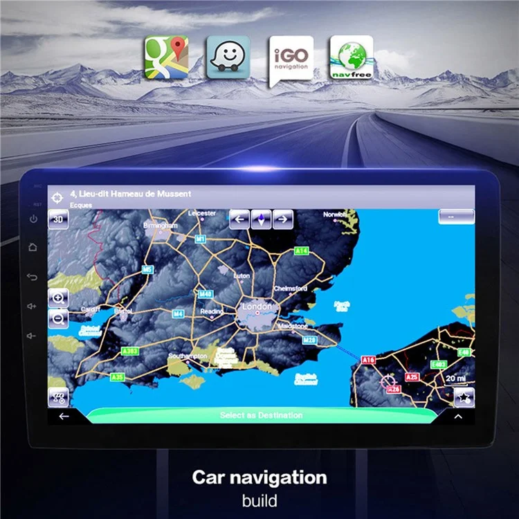 1g+16g HD de Navegação de Carro Android Grande Para Volvo XC90 04-14