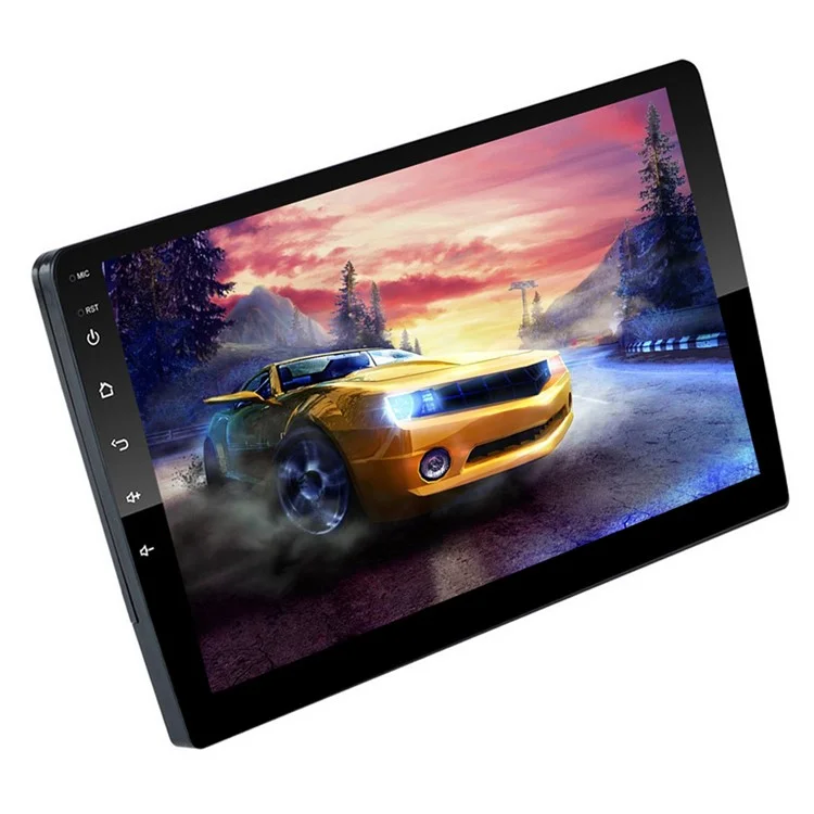 R-760A 10.1-inch Android GPS Navigator 1G+16GB HD IPS Screen Player + 12-Light Rear View Camera