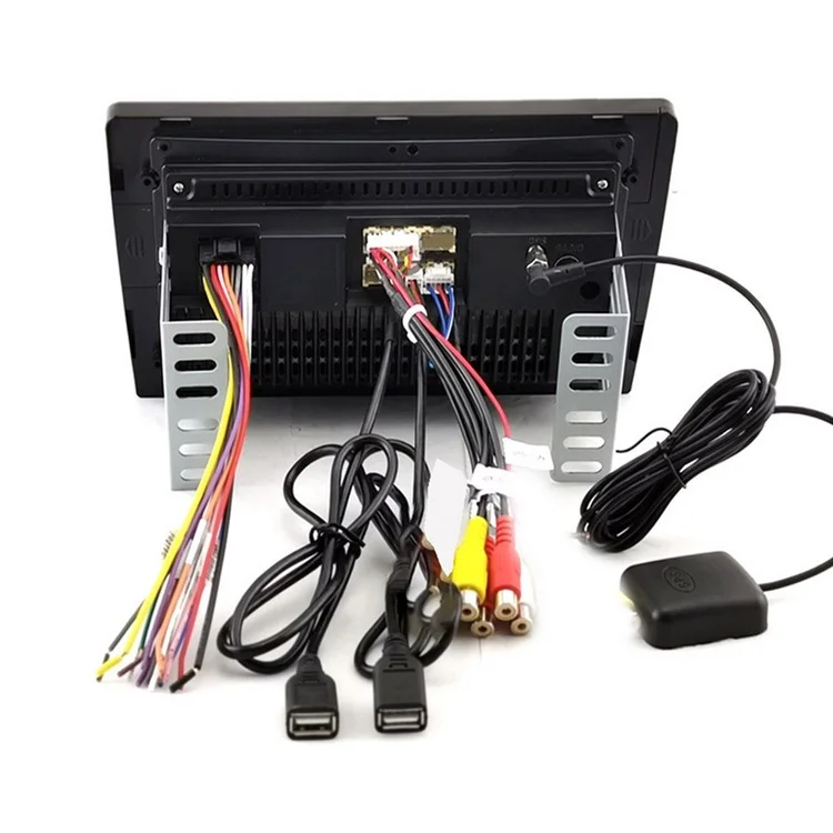 R-760 Tela IPS HD de 10,1 polegadas Reprodutor de carro Android 1G+16GB Navegador GPS com rádio FM integrado 