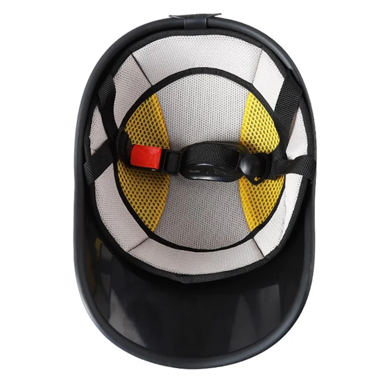 Unisex E-bike Motorcycle Scooter Helmet ABS Anti-impact Safety Half Helmet - White