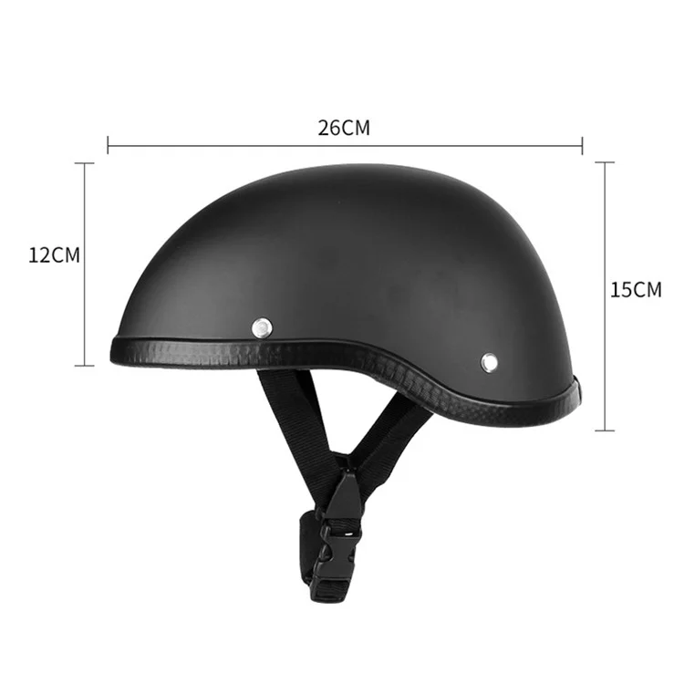 Unisex E-bike Motorcycle Scooter Helmet ABS Anti-impact Safety Half Helmet - White