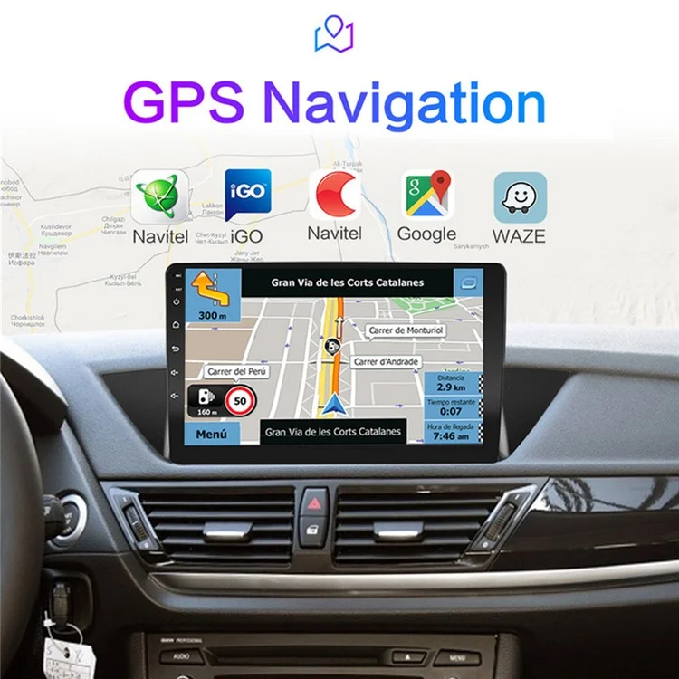 R-903B Android 12 Car GPS 1G+16GB 9 inch IPS Screen Car Stereo with 12LED Backup Camera