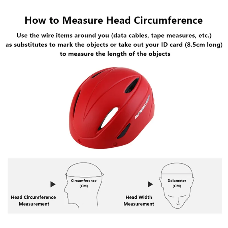 BACECAMP BC001 Cycling Safety Helmet with Integrated Goggles Motorcycle Helmet - Lake Blue