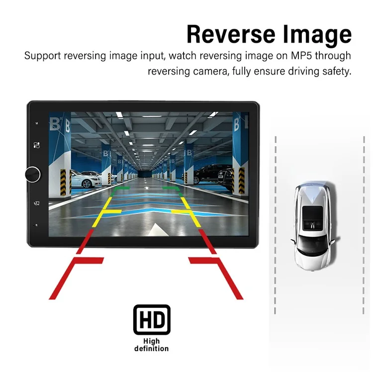 1531W 10.4-inch Carplay + Android Auto Bluetooth-compatible Navigation Multimedia Player Car FM Radio