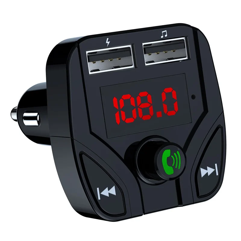 X2 Auto MP3-Player Bluetooth-kompatibel Freisprecheinrichtung FM-Transmitter mit 3,1A USB-Ladeanschluss