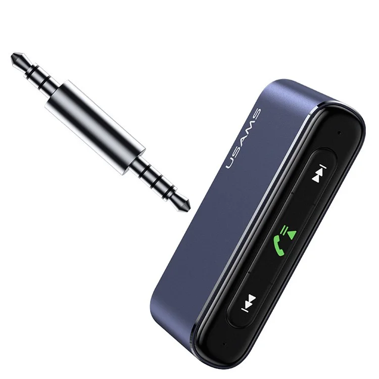 Récepteur audio Bluetooth 5.0 pour voiture USAMS US-SJ519 3,5 mm avec adaptateur Aux