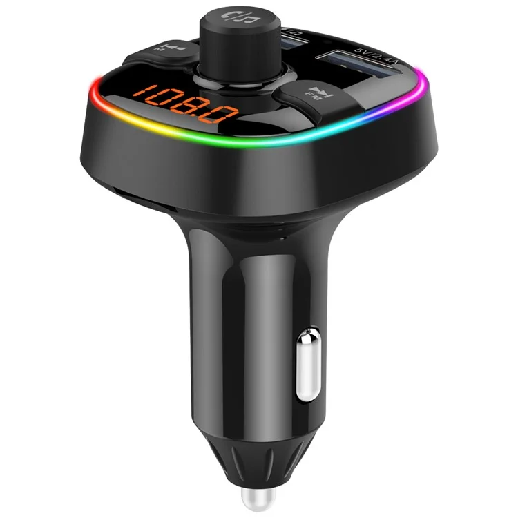 BC52L Car Bluetooth 5.0 FM Transteur MP3 Adapter Musique Audapter