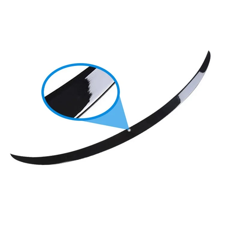 Car Spoiler Wing Decorative Strip Spoiler Non-Punching Car Rear Wing für Tesla Model 3 (17-22) - Hochglanz-Lackierung