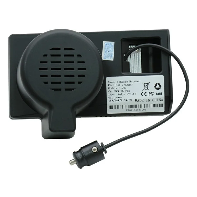 WINAUTO Für 2013-2018 X5 F15 Automatische Sensing Wireless Ladegerät mit Zigarettenanzünder-Eingang
