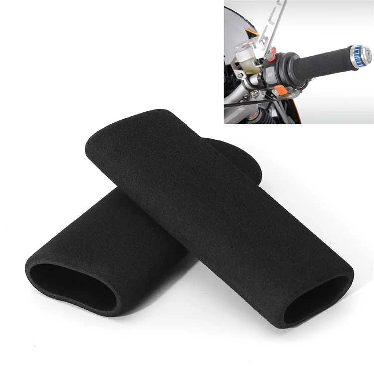 1 Paar UV-geschützte Motorrad-Handgriffabdeckungen, rutschfeste, schweißfeste Lenkergriffschutz-Pads, Schutzhülle